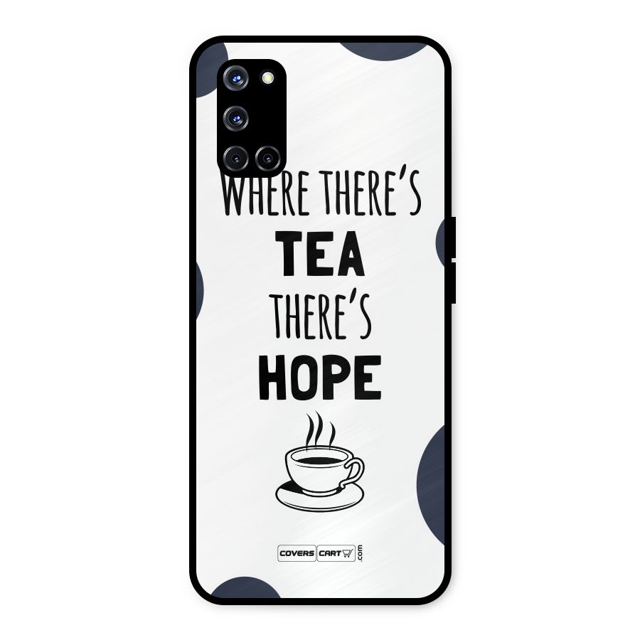 Tea Hope Metal Back Case for Oppo A52