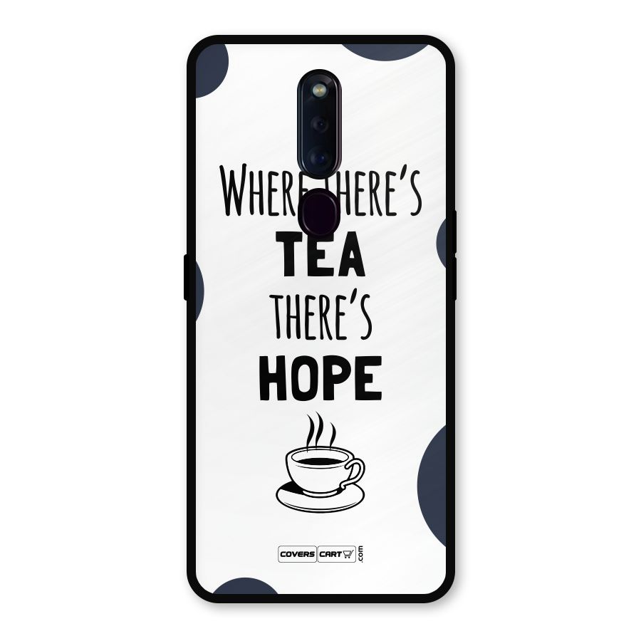 Tea Hope Metal Back Case for Oppo F11 Pro