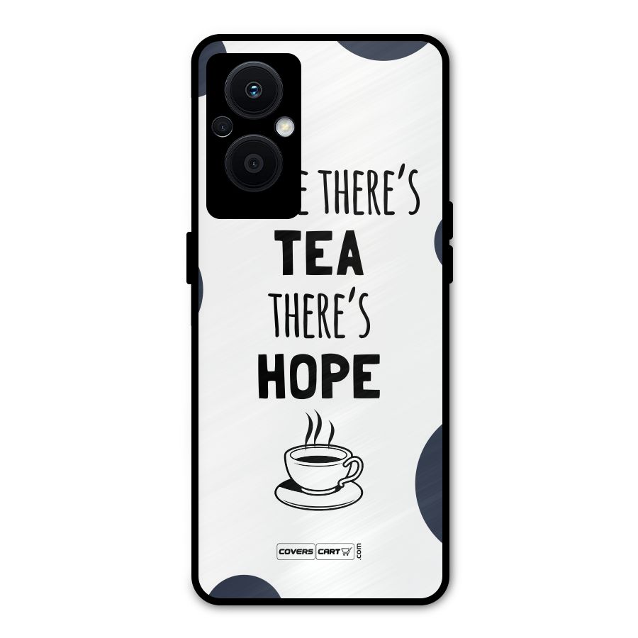Tea Hope Metal Back Case for Oppo F21s Pro 5G