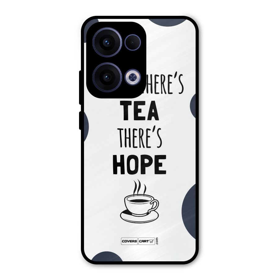 Tea Hope Metal Back Case for Oppo Reno13