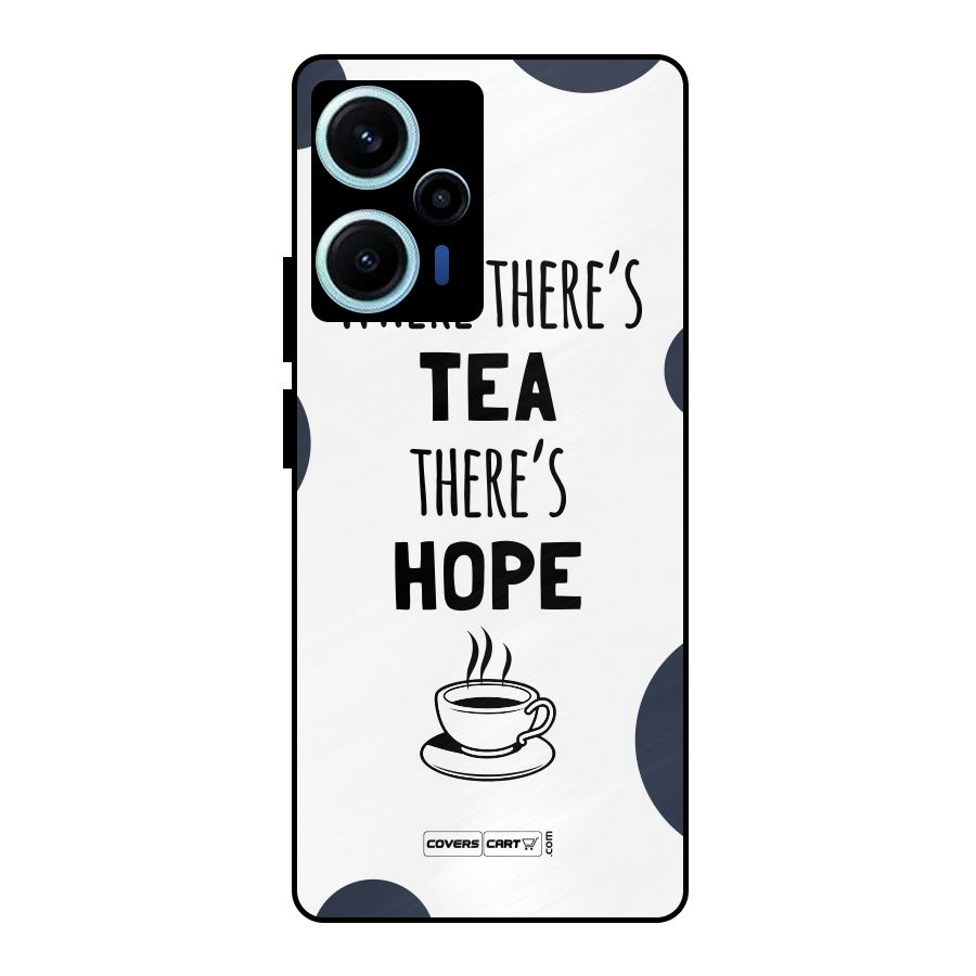 Tea Hope Metal Back Case for Poco F5