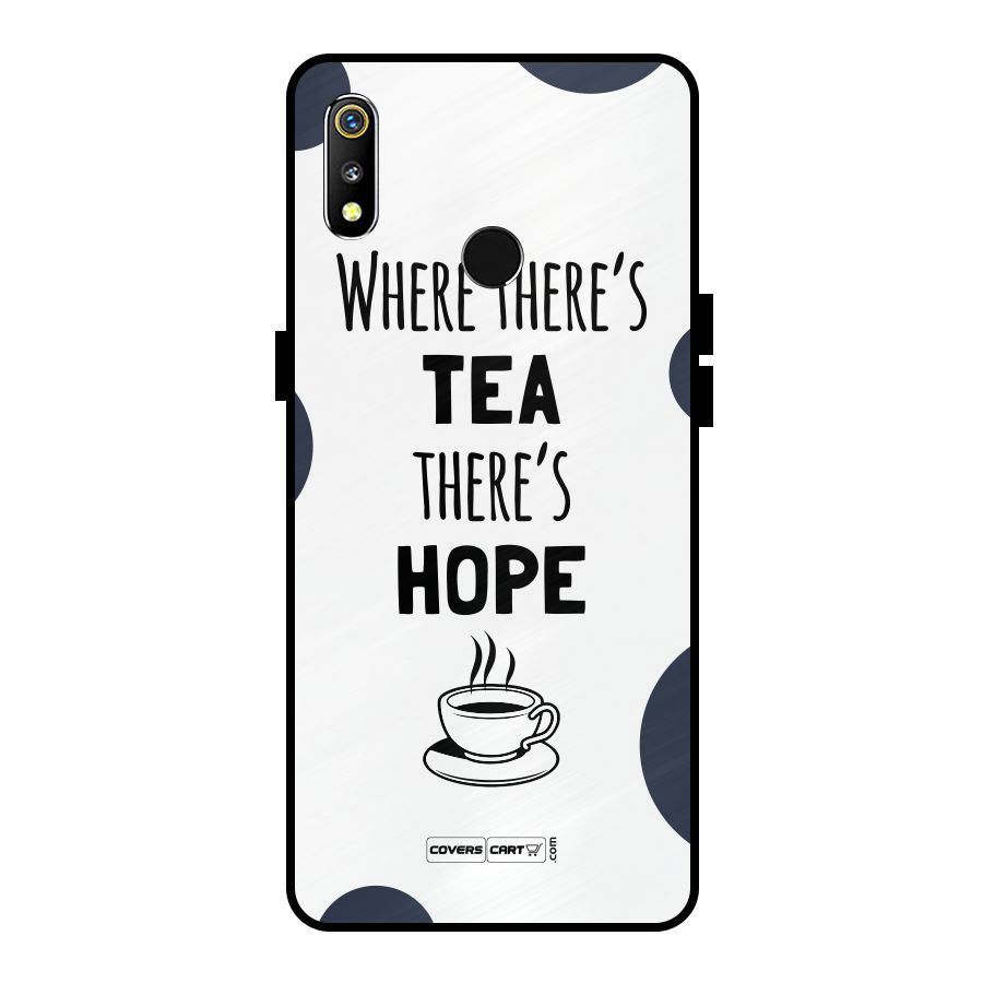Tea Hope Metal Back Case for Realme 3i