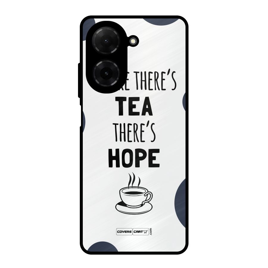 Tea Hope Metal Back Case for Redmi A5 4G
