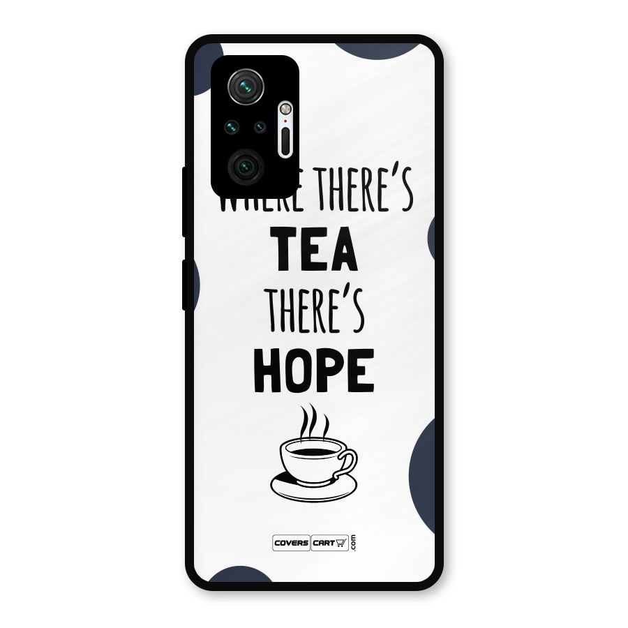 Tea Hope Metal Back Case for Redmi Note 10 Pro