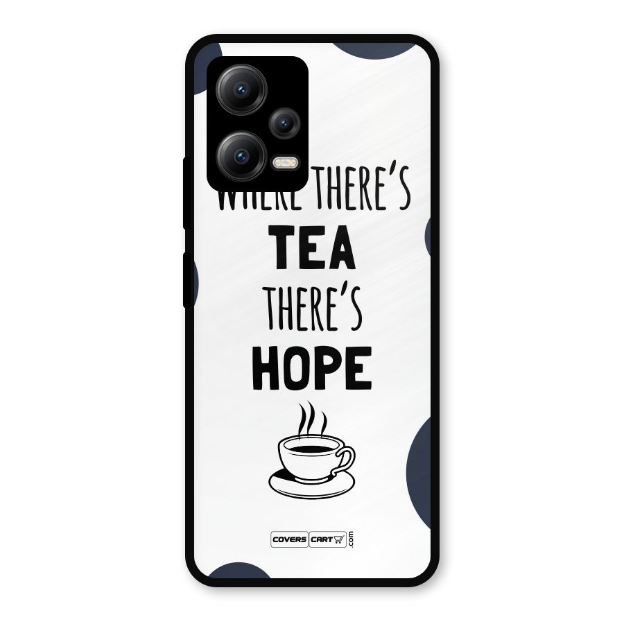 Tea Hope Metal Back Case for Redmi Note 12 5G