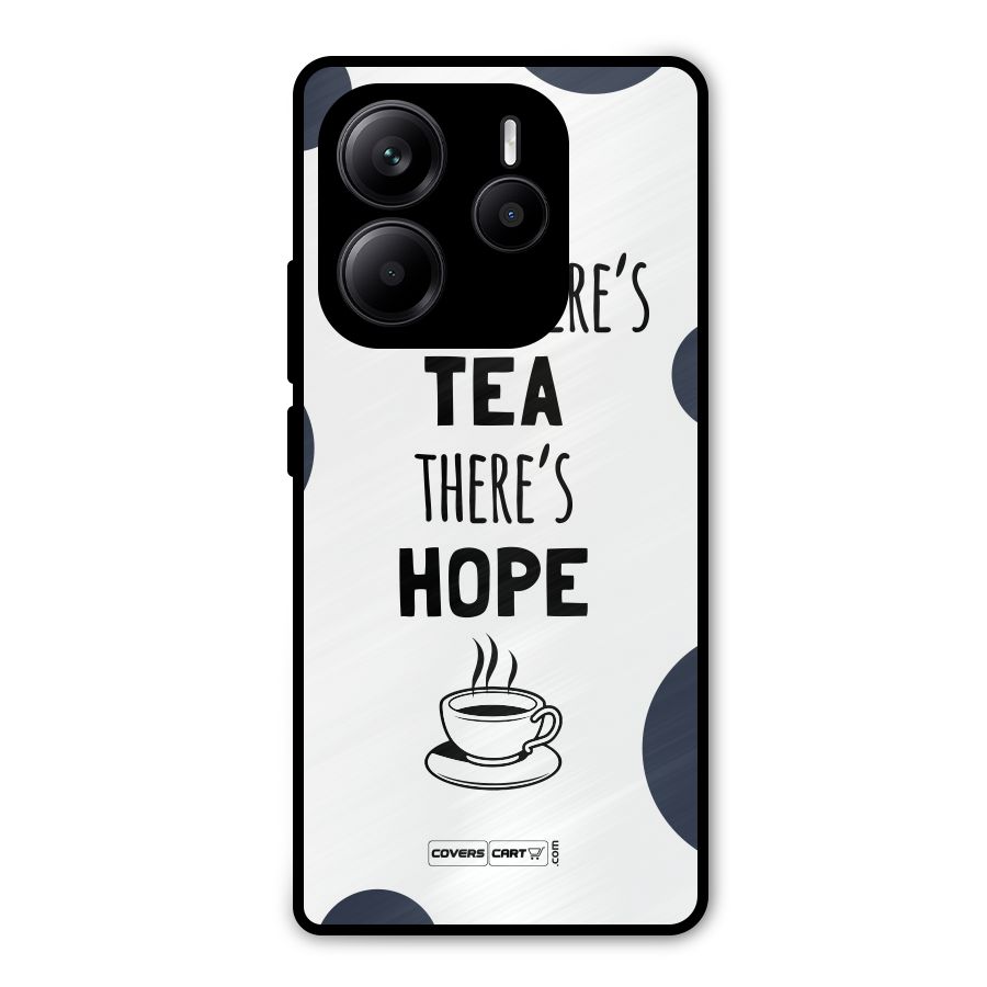 Tea Hope Metal Back Case for Redmi Note 14 5G