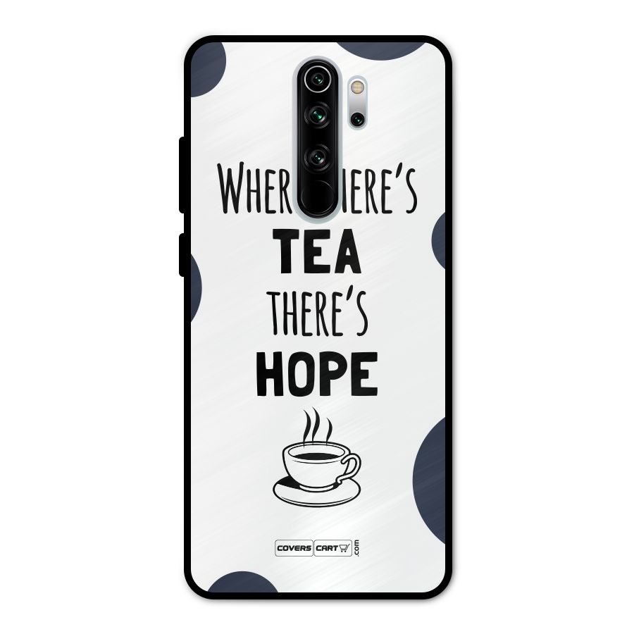 Tea Hope Metal Back Case for Redmi Note 8 Pro