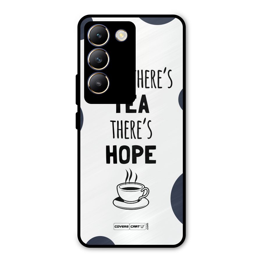 Tea Hope Metal Back Case for Vivo T3 5G