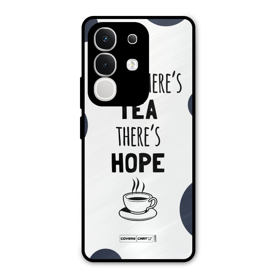 Tea Hope Metal Back Case for Vivo T4x