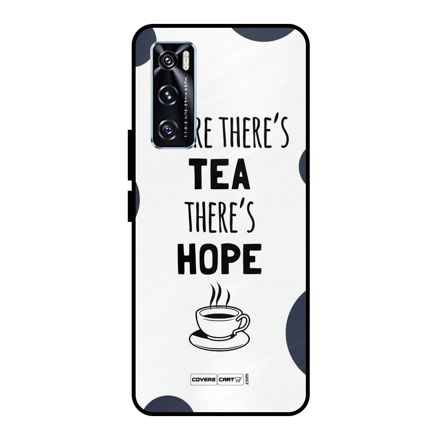Tea Hope Metal Back Case for Vivo V20 SE