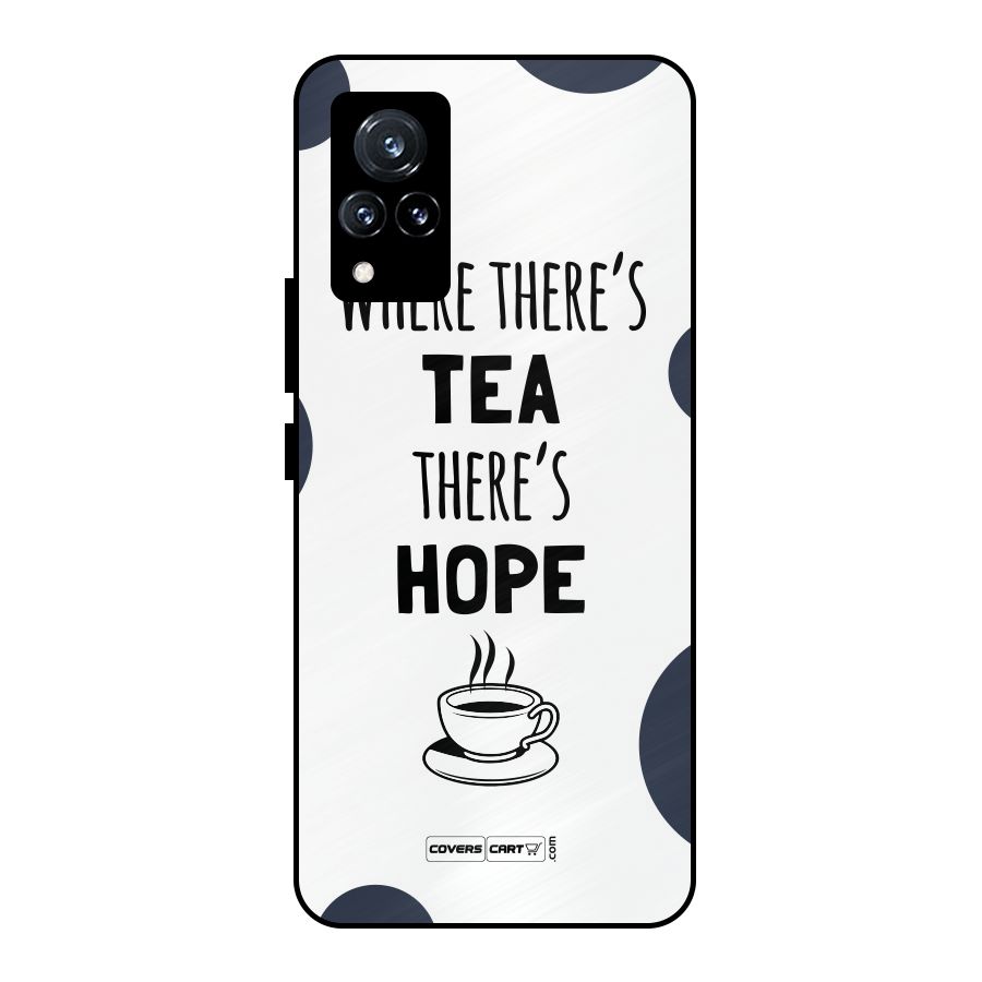 Tea Hope Metal Back Case for Vivo V21 5G