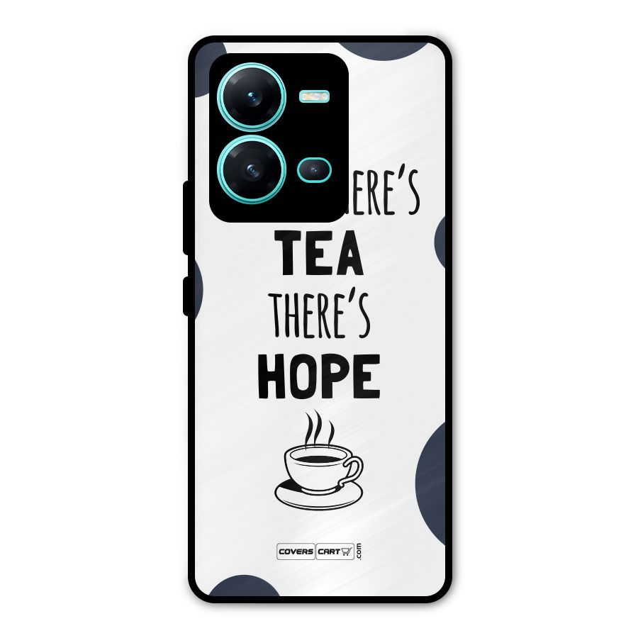 Tea Hope Metal Back Case for Vivo V25