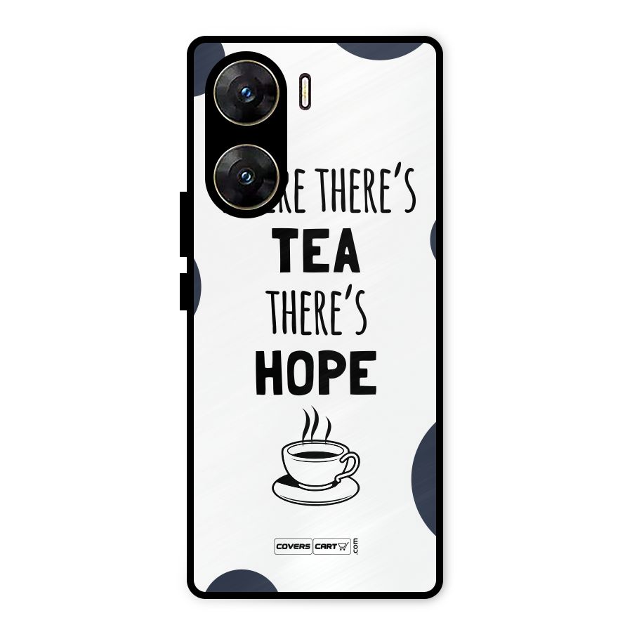 Tea Hope Metal Back Case for Vivo V29e
