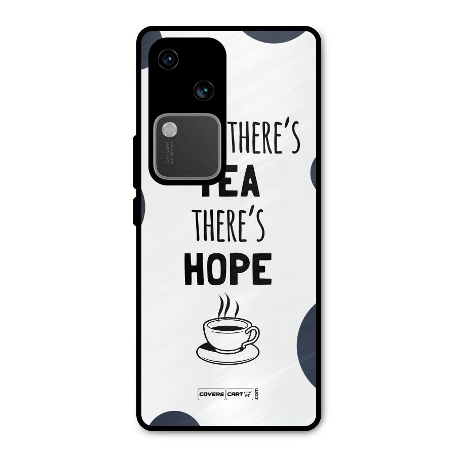 Tea Hope Metal Back Case for Vivo V30
