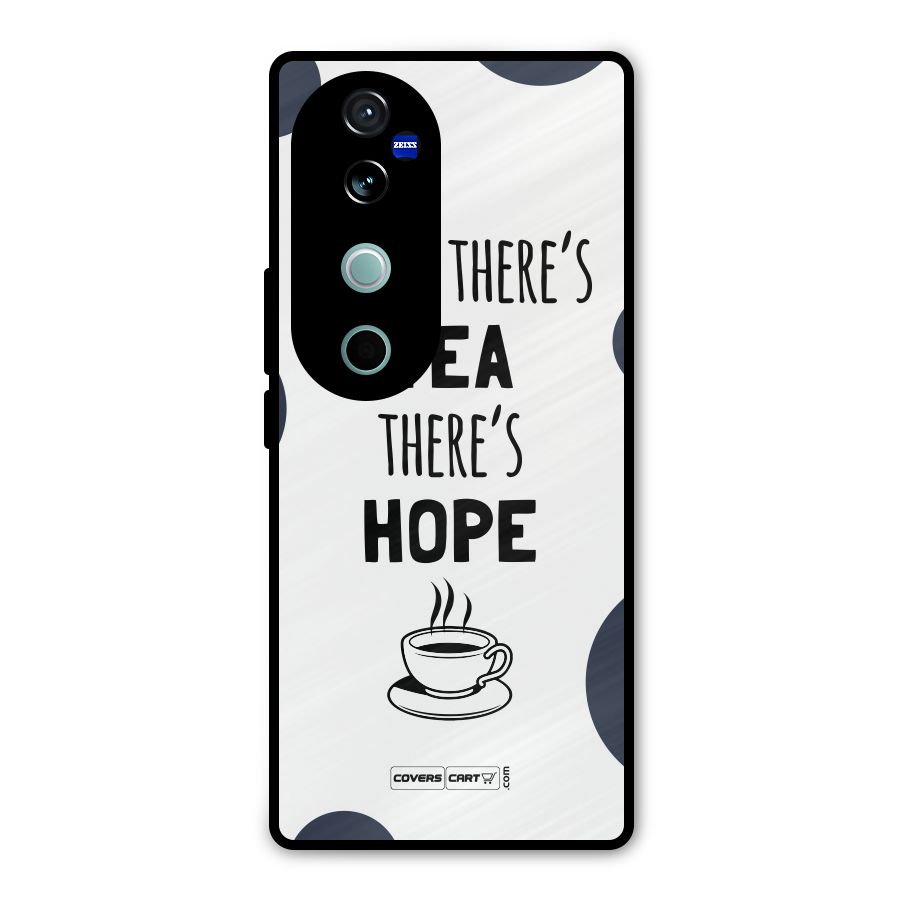 Tea Hope Metal Back Case for Vivo V40