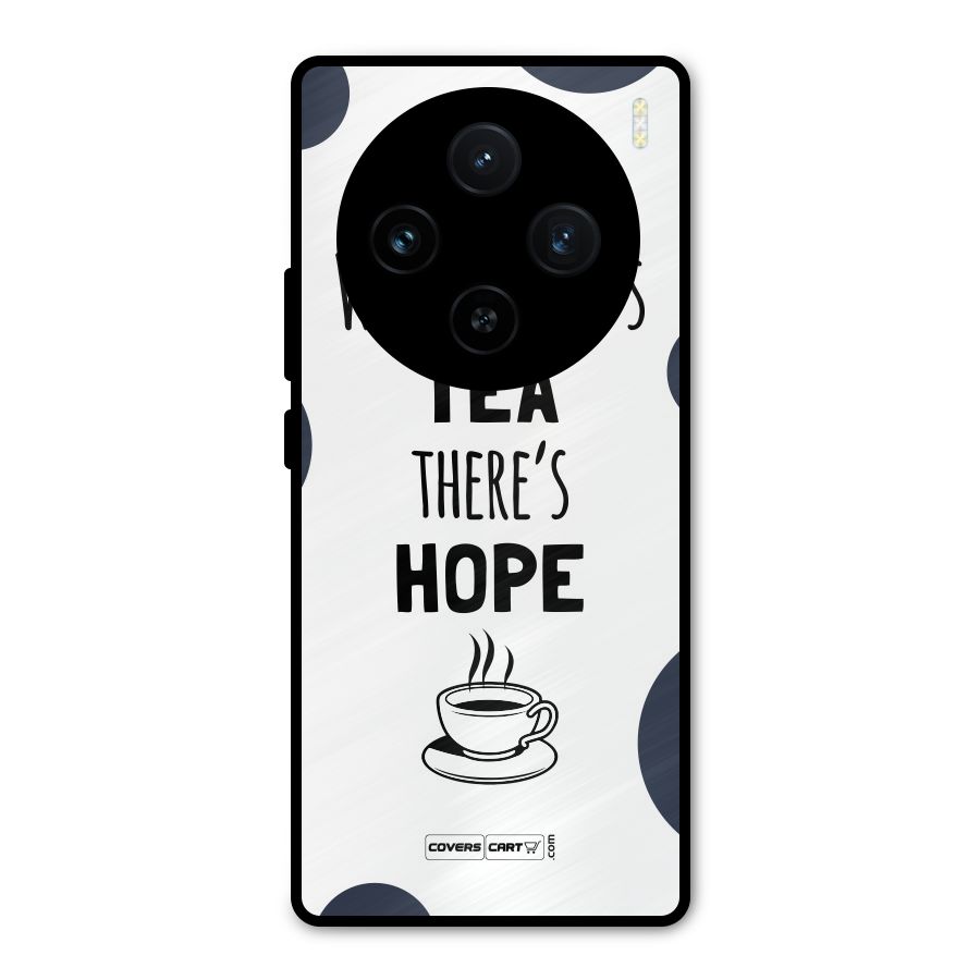 Tea Hope Metal Back Case for Vivo X100