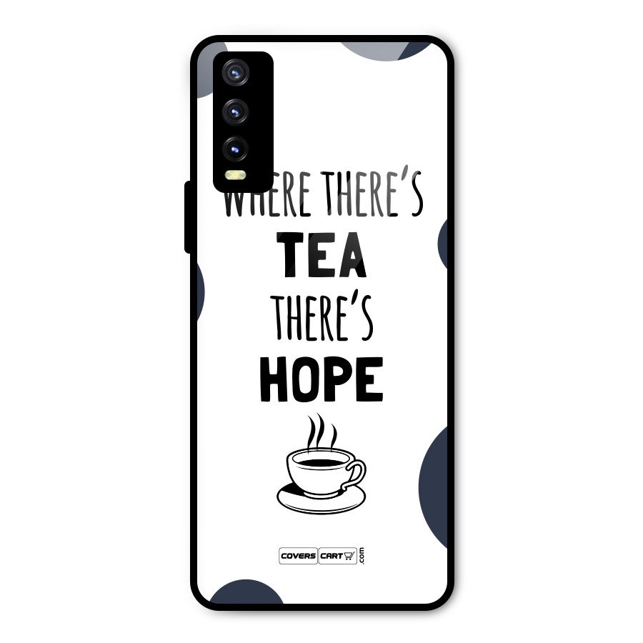 Tea Hope Metal Back Case for Vivo Y20 2021