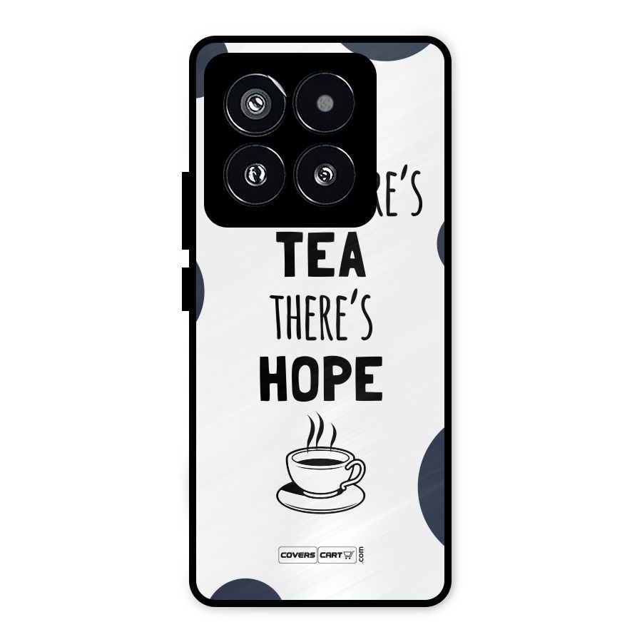 Tea Hope Metal Back Case for Xiaomi 14 Pro