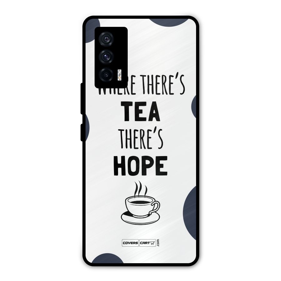 Tea Hope Metal Back Case for iQOO 7 5G