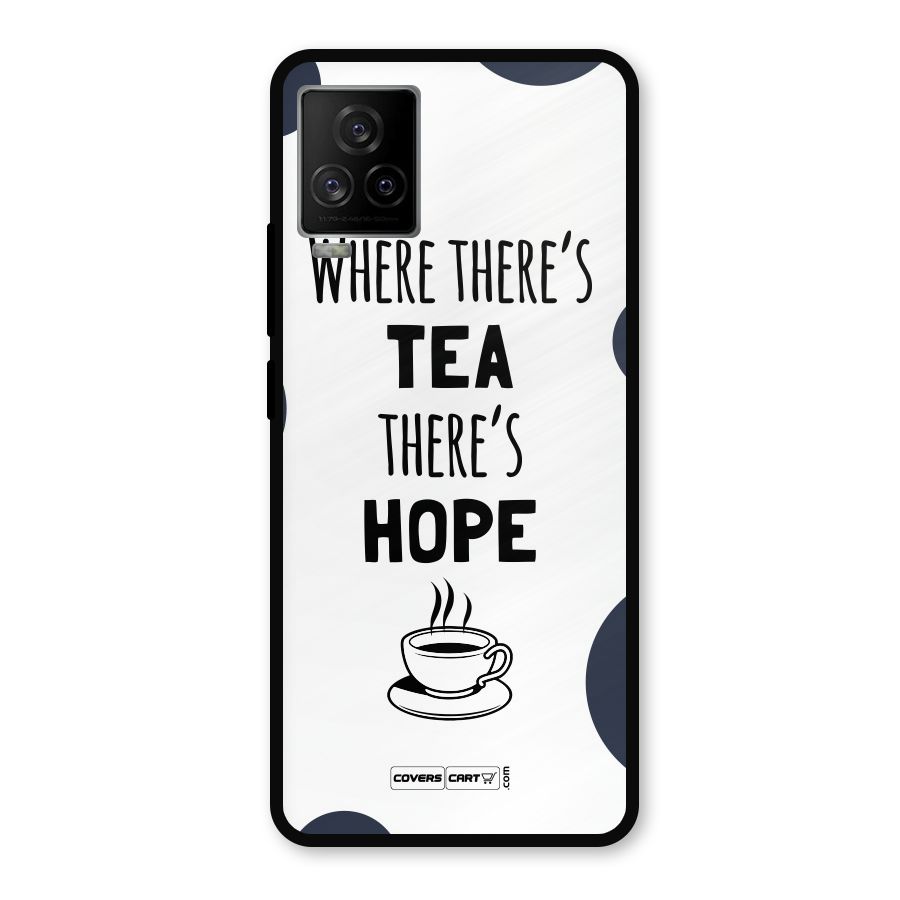 Tea Hope Metal Back Case for iQOO 7 Legend 5G