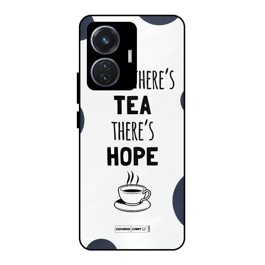 Tea Hope Metal Back Case for iQOO Z6 44W