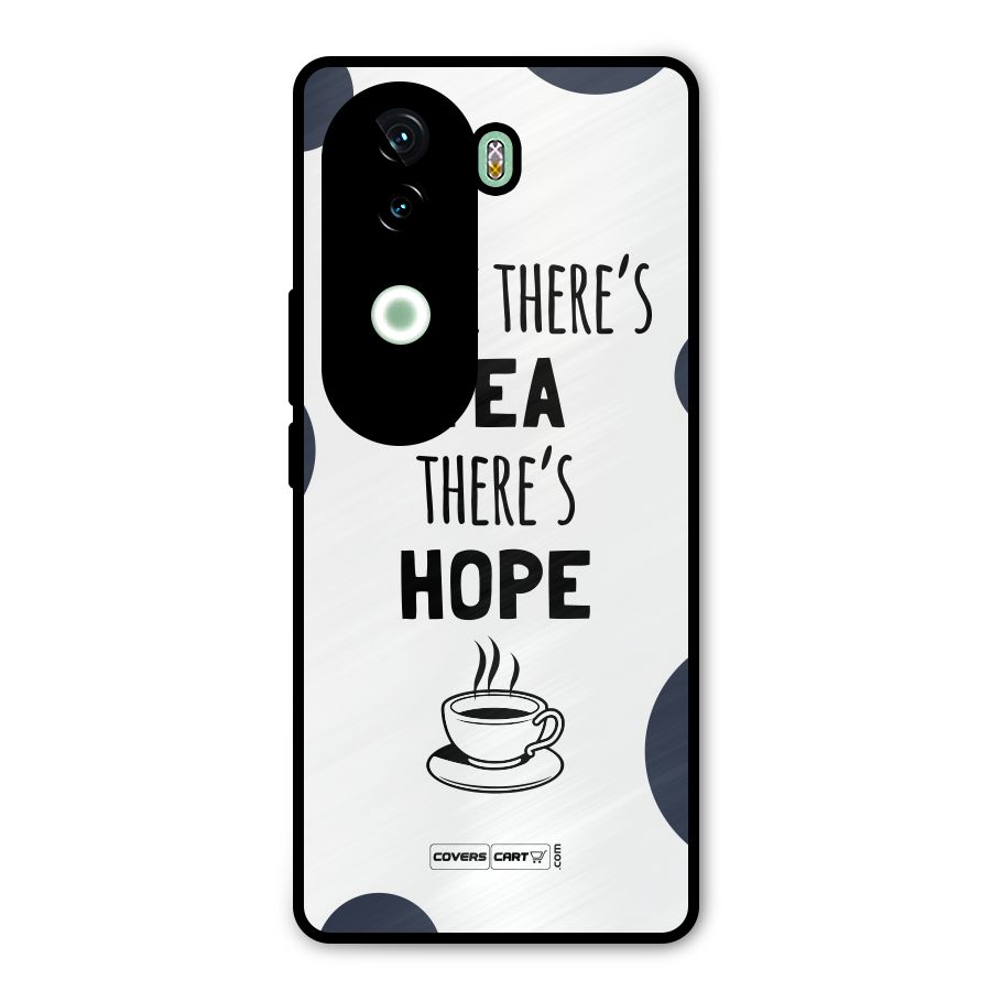 Tea Hope Metal Back Case for iQOO Z9s
