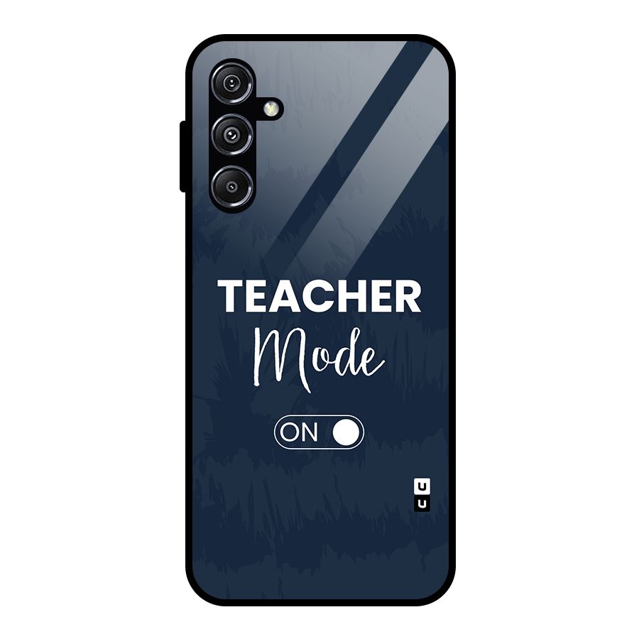 Teacher Mode On Glass Back Case for Galaxy M34 5G
