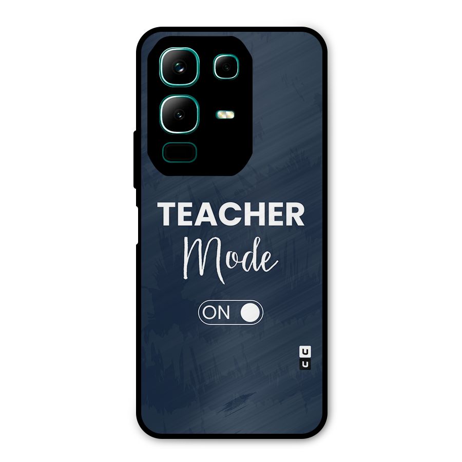 Teacher Mode On Metal Back Case for Infinix Note 50x