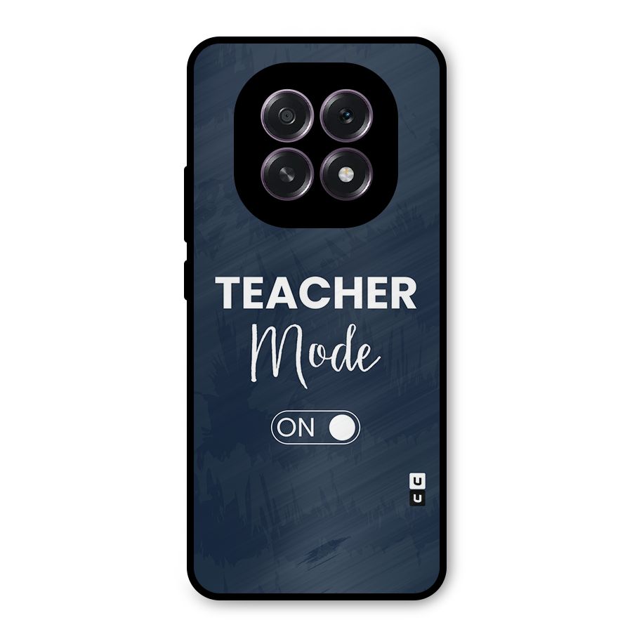 Teacher Mode On Metal Back Case for Oppo F29