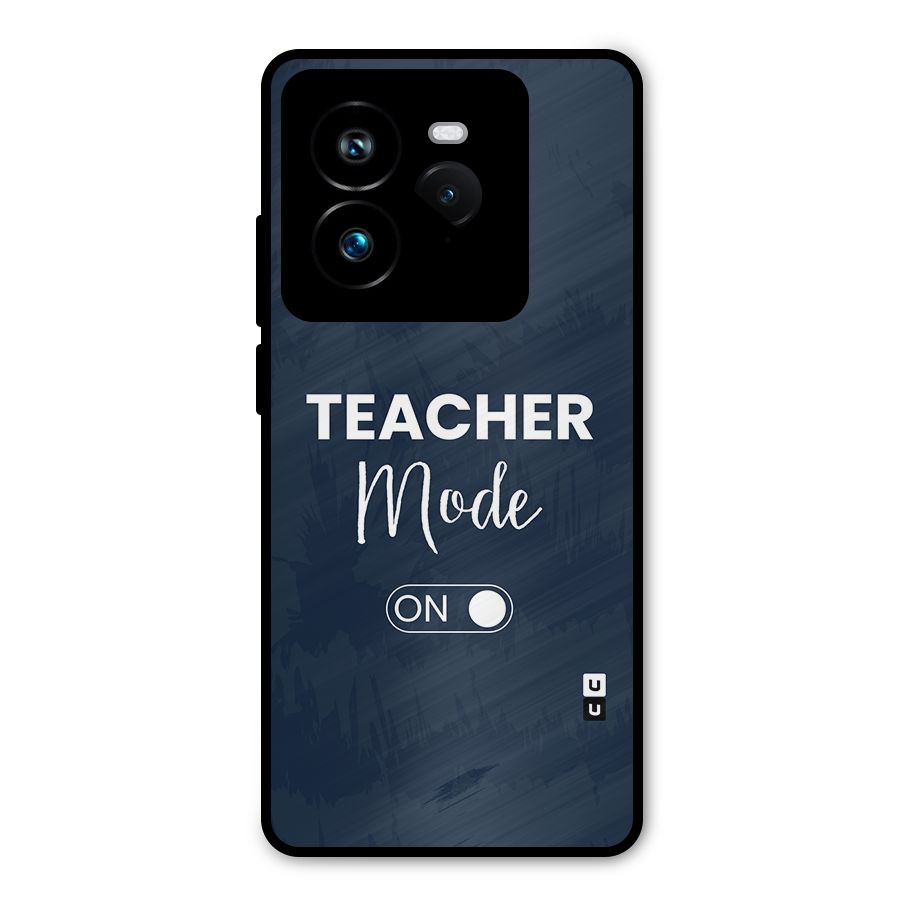 Teacher Mode On Metal Back Case for Realme GT 7 Pro