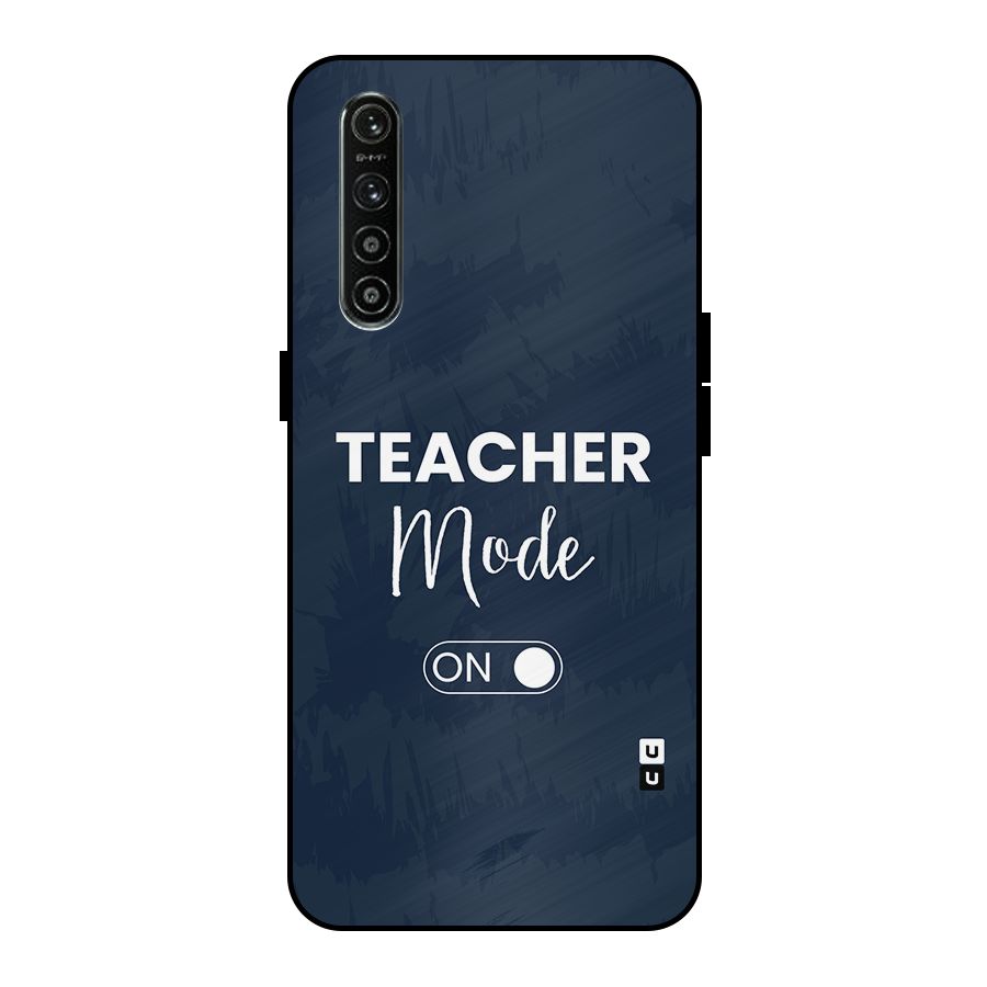 Teacher Mode On Metal Back Case for Realme XT