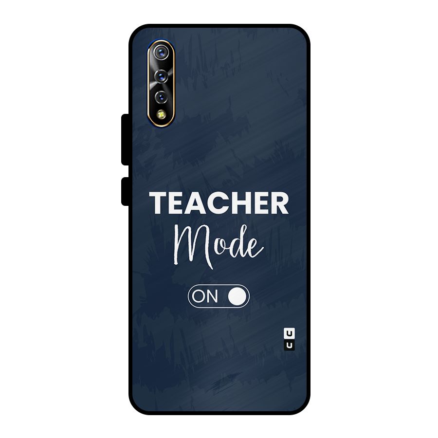 Teacher Mode On Metal Back Case for Vivo S1