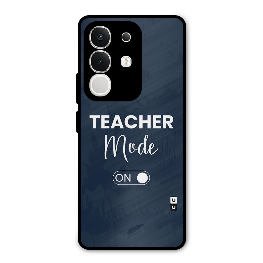 Teacher Mode On Metal Back Case for Vivo T4x