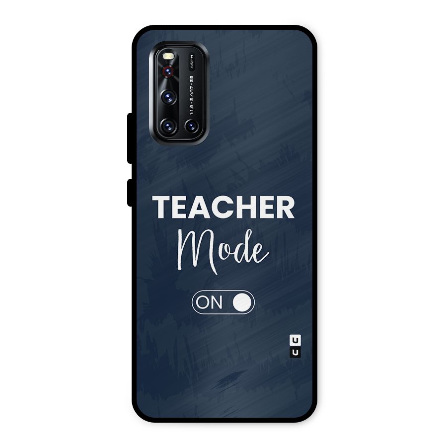 Teacher Mode On Metal Back Case for Vivo V19