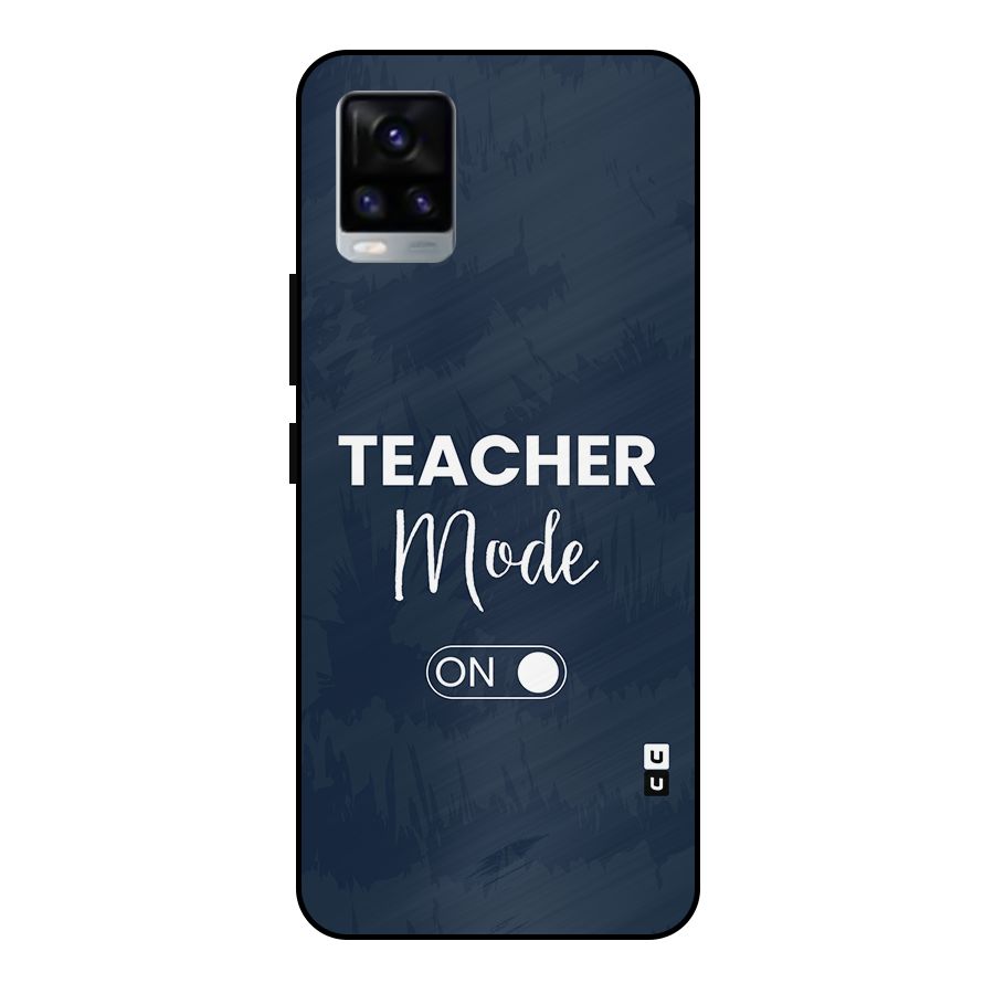 Teacher Mode On Metal Back Case for Vivo V20