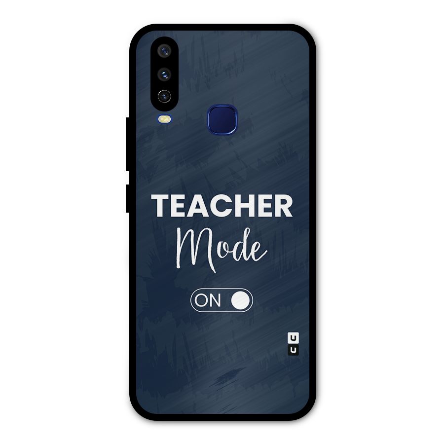 Teacher Mode On Metal Back Case for Vivo Y15