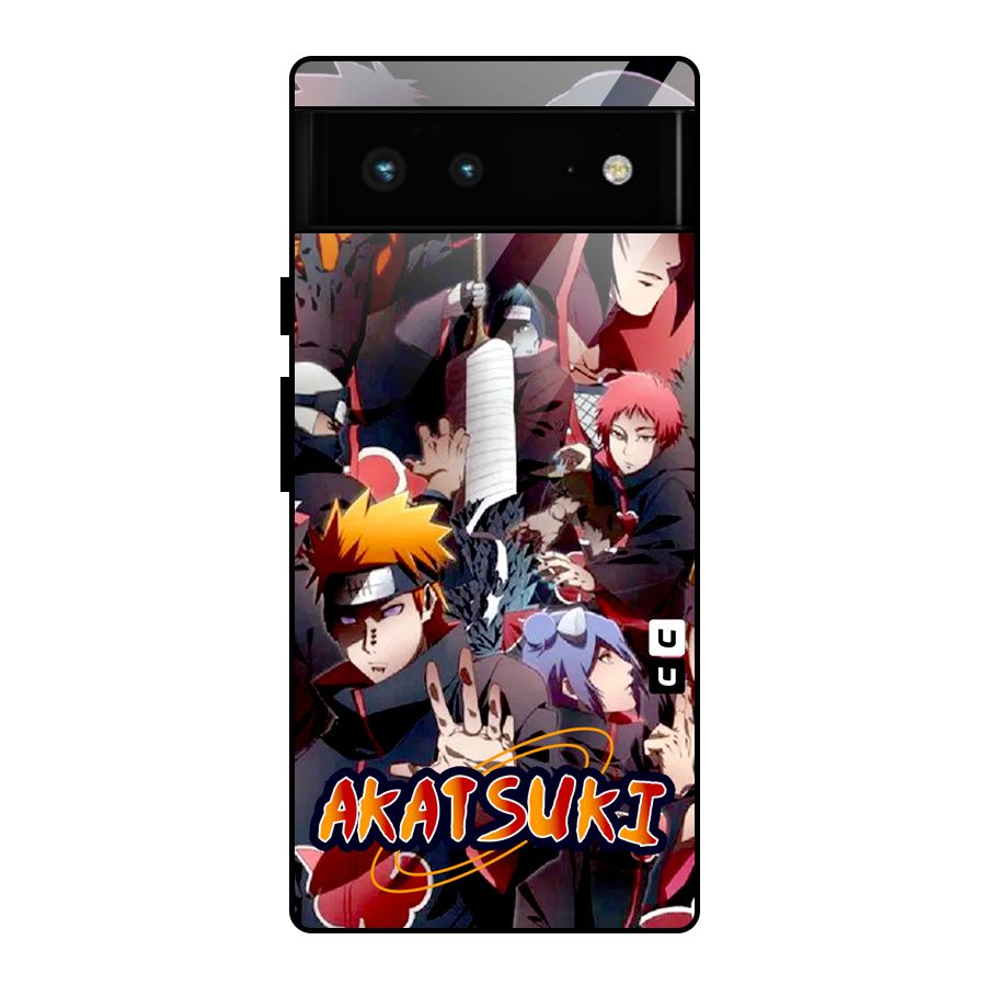 Team Akatsuki Glass Back Case for Google Pixel 6