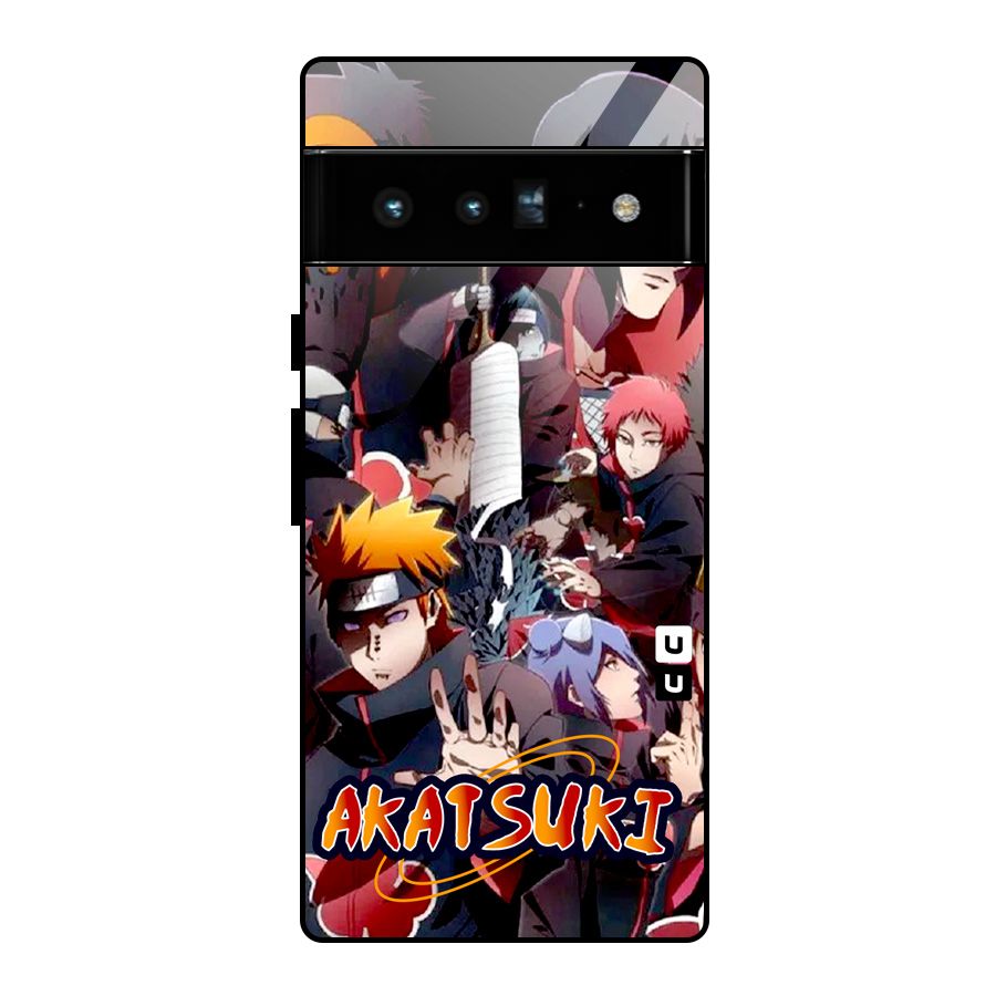 Team Akatsuki Glass Back Case for Google Pixel 6 Pro