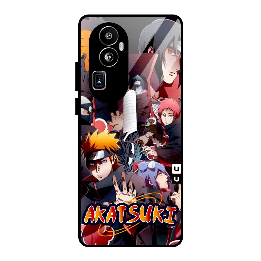 Team Akatsuki Glass Back Case for Oppo Reno10 Pro Plus