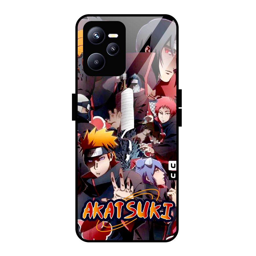 Team Akatsuki Glass Back Case for Realme C35