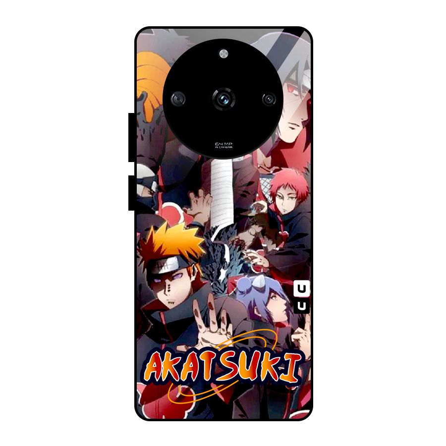 Team Akatsuki Glass Back Case for Realme Narzo 60 5G