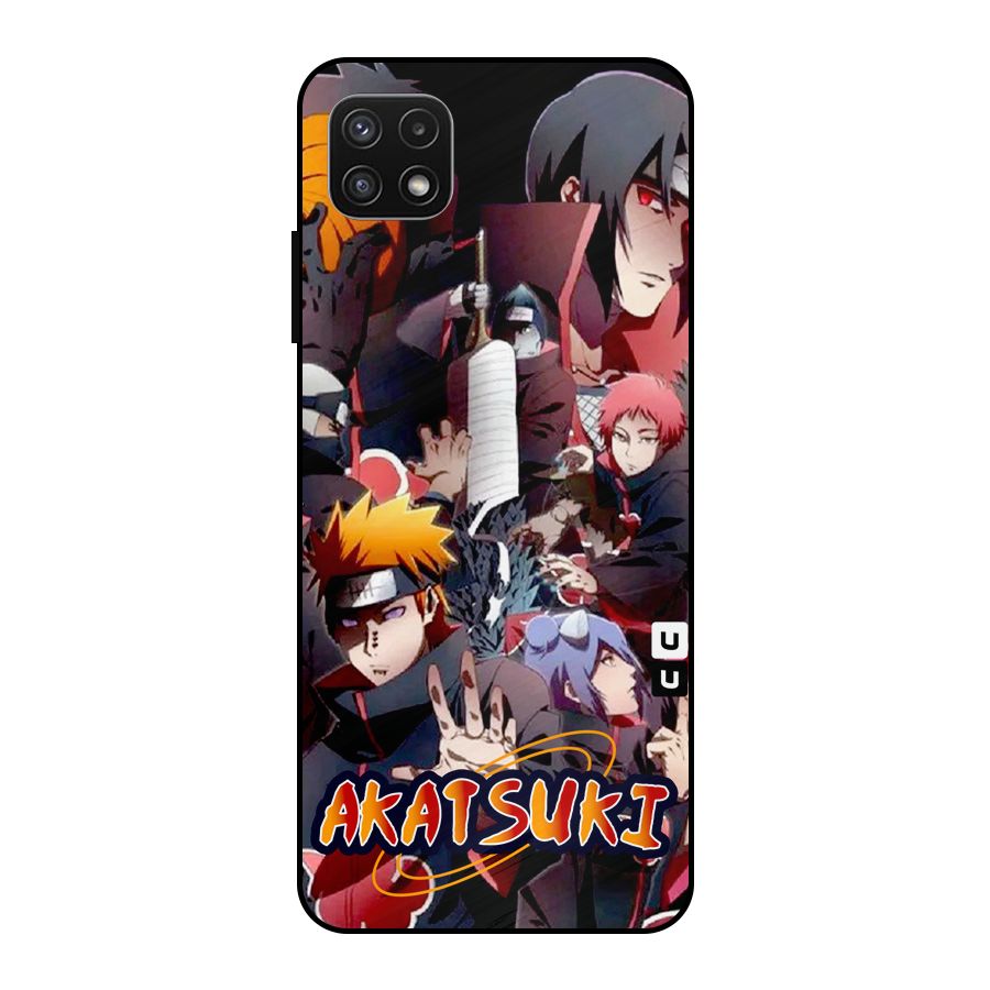 Team Akatsuki Metal Back Case for Galaxy A22 5G