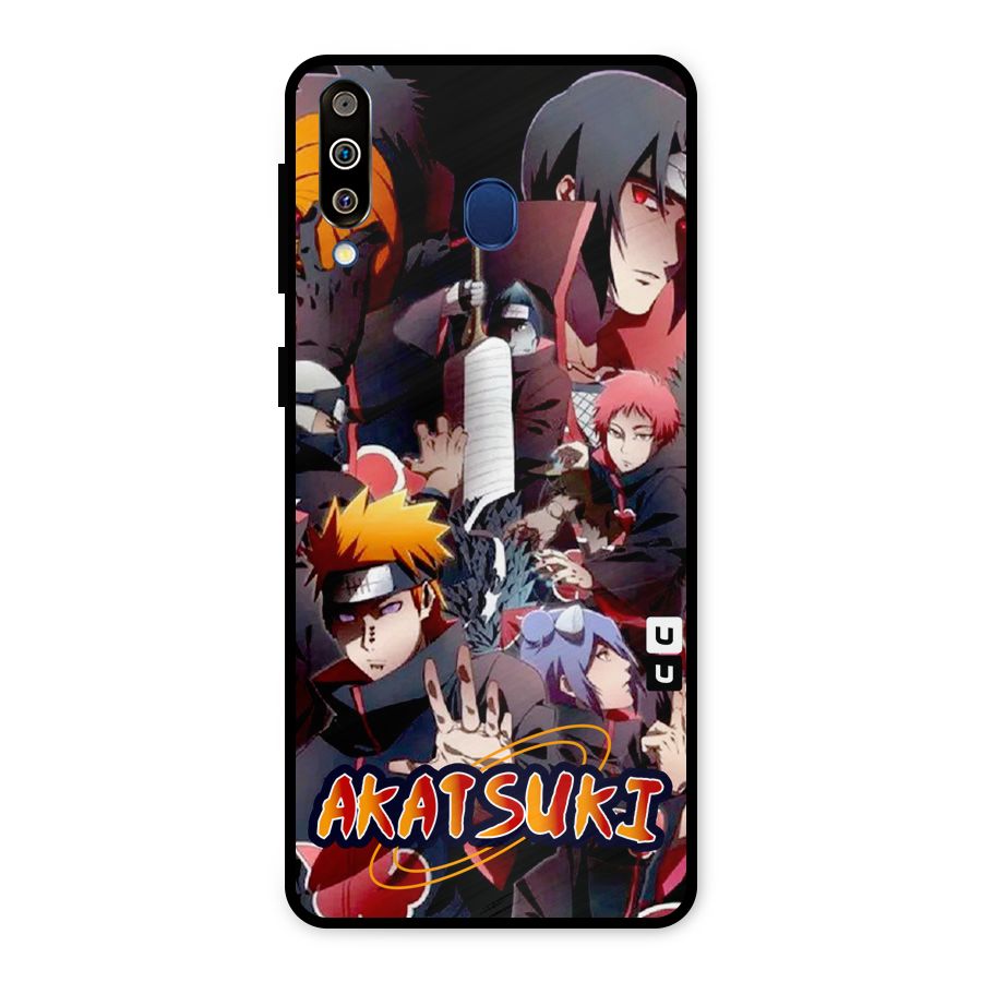 Team Akatsuki Metal Back Case for Galaxy M30