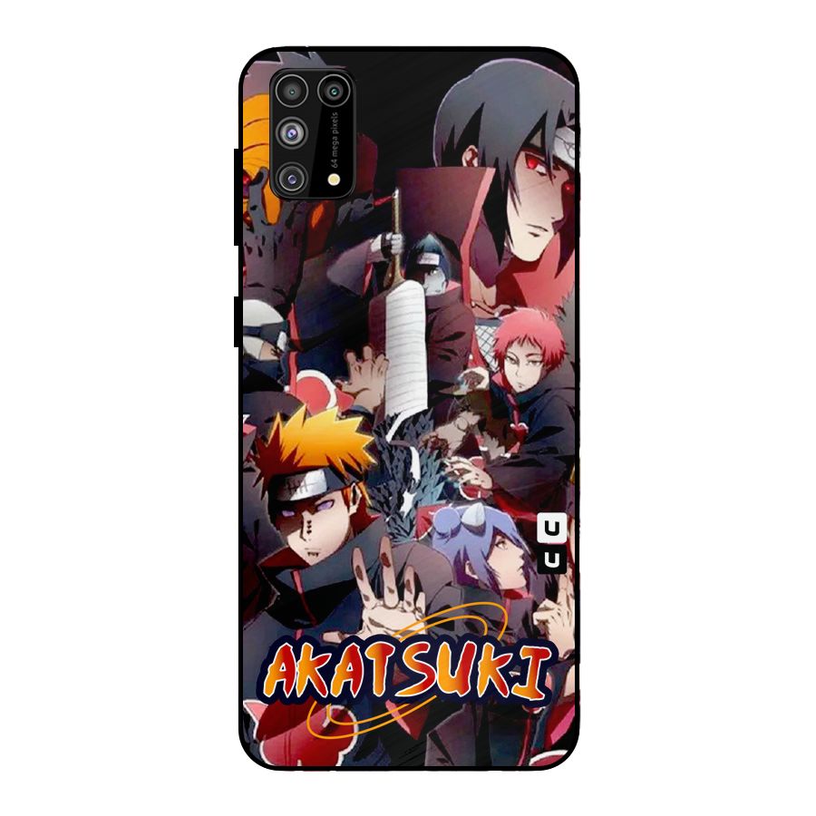 Team Akatsuki Metal Back Case for Galaxy M31