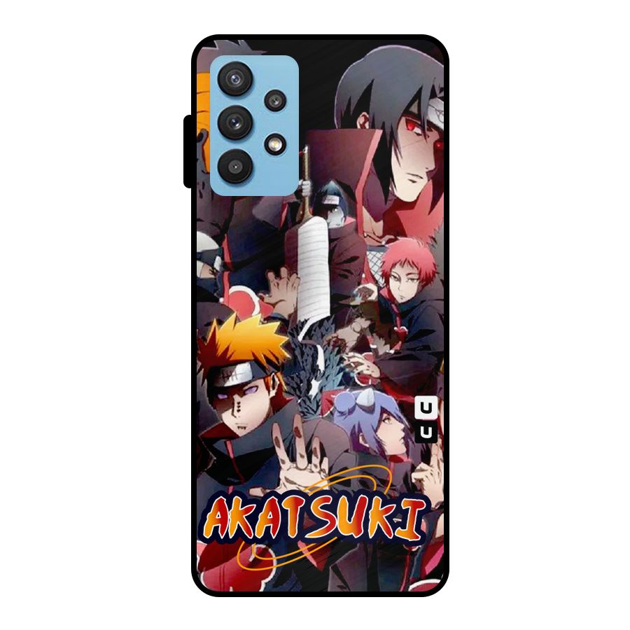 Team Akatsuki Metal Back Case for Galaxy M32 5G