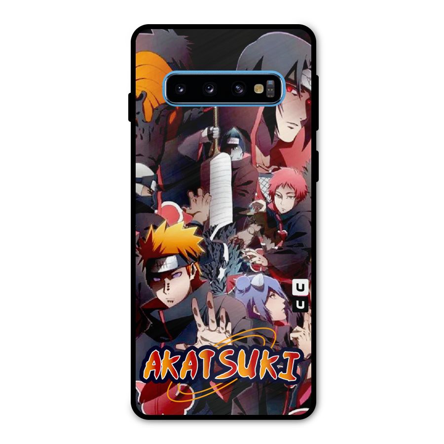 Team Akatsuki Metal Back Case for Galaxy S10