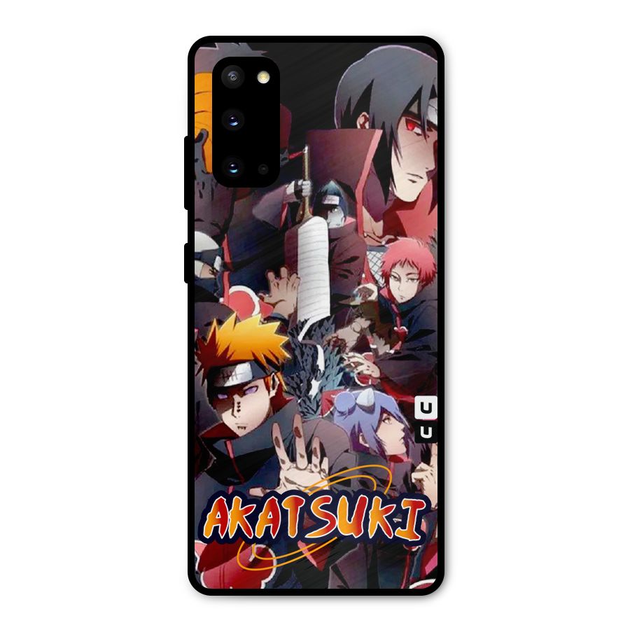 Team Akatsuki Metal Back Case for Galaxy S20