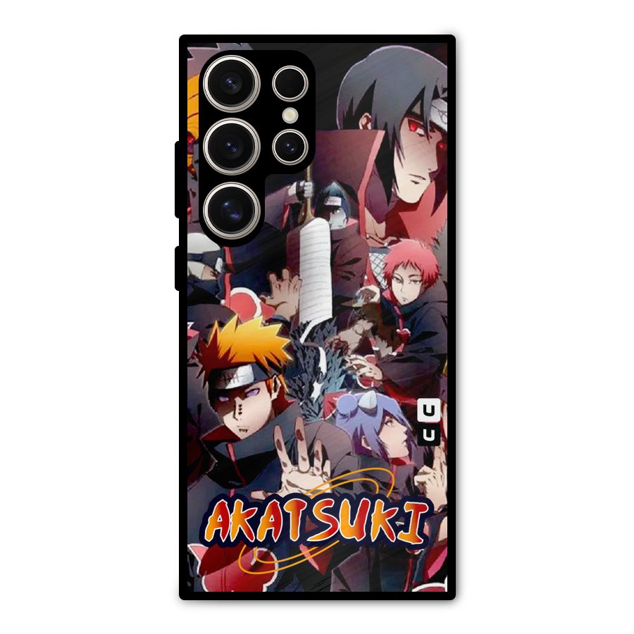 Team Akatsuki Metal Back Case for Galaxy S24 Ultra