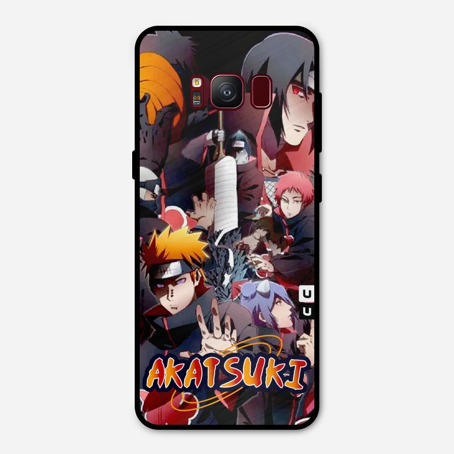 Team Akatsuki Metal Back Case for Galaxy S8