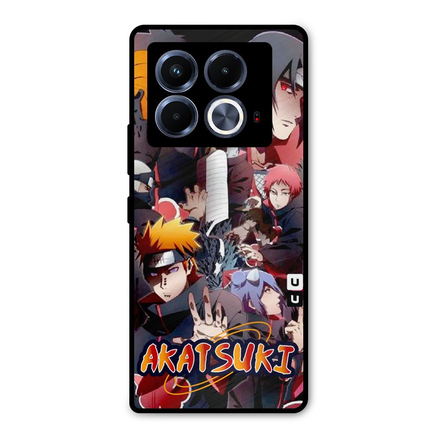 Team Akatsuki Metal Back Case for Infinix Note 40 5G